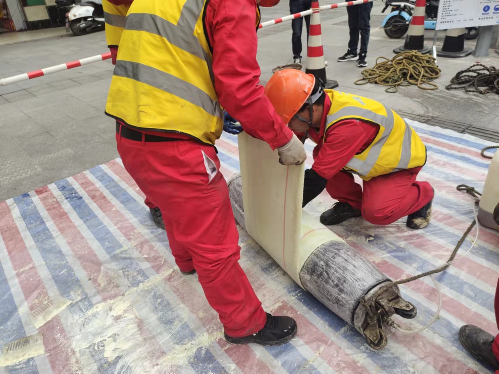 江西鹰潭市雨污水管道水环境治理碎（裂）管法管道更新修复工程施工(图3)